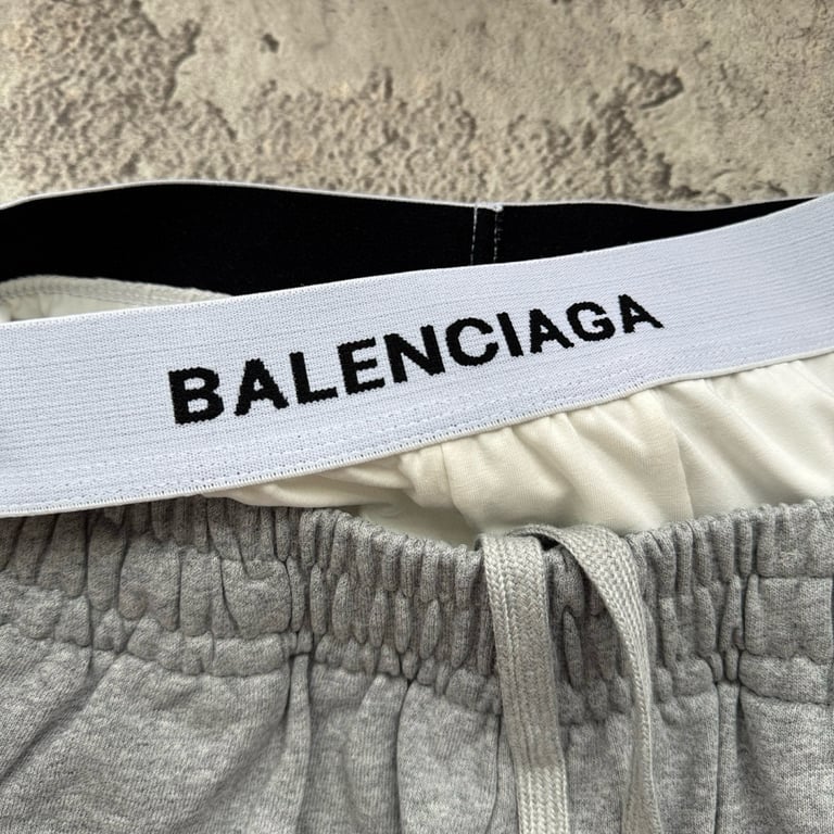 Balenciaga Layered Boxer Shorts Grey - 18