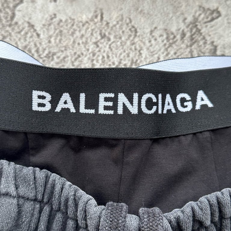 Balenciaga Layered Boxer Shorts Grey - 7