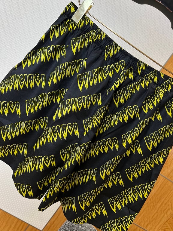 Balenciaga Slime Logo Shirt and Shorts Set - 11