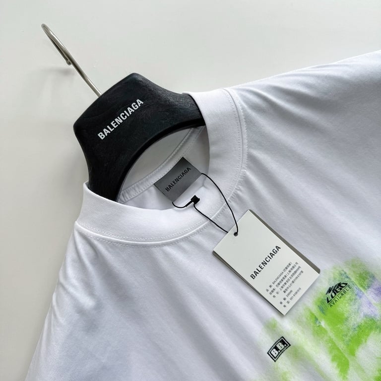 Balenciaga Palm Tree Graphic T-Shirt White - 11