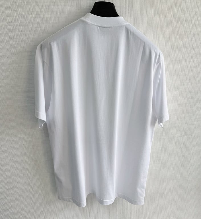 Balenciaga Palm Tree Graphic T-Shirt White - 6