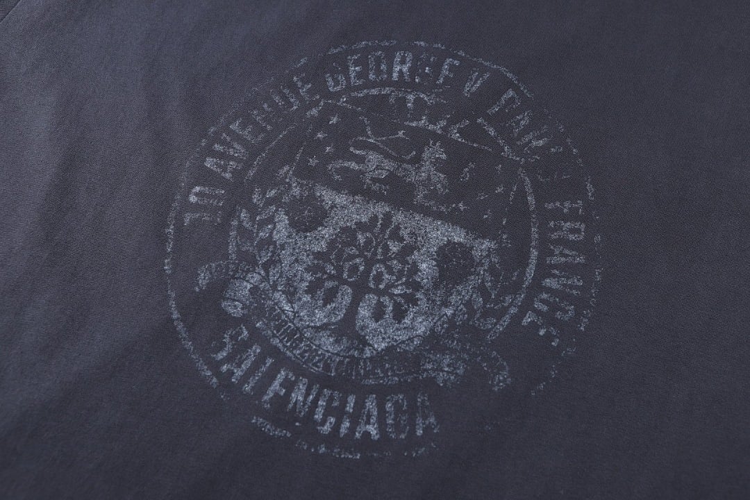 Balenciaga 10 Avenue George V T-Shirt Black - 2