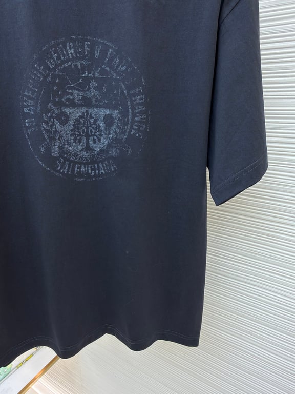 Balenciaga 10 Avenue George V T-Shirt Black - 11
