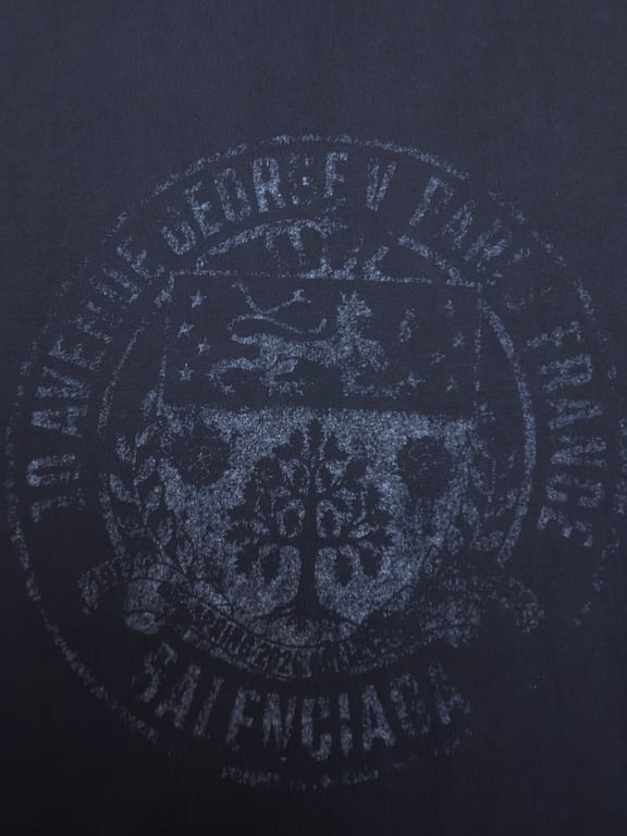 Balenciaga 10 Avenue George V T-Shirt Black - 14