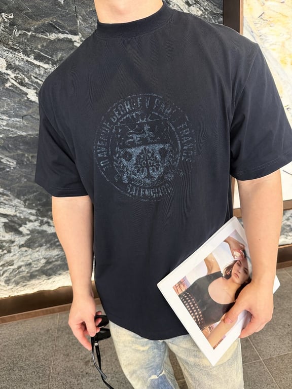 Balenciaga 10 Avenue George V T-Shirt Black - 4