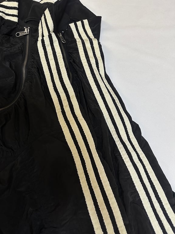 Balenciaga x Adidas Ruched Track Jacket Black - 12