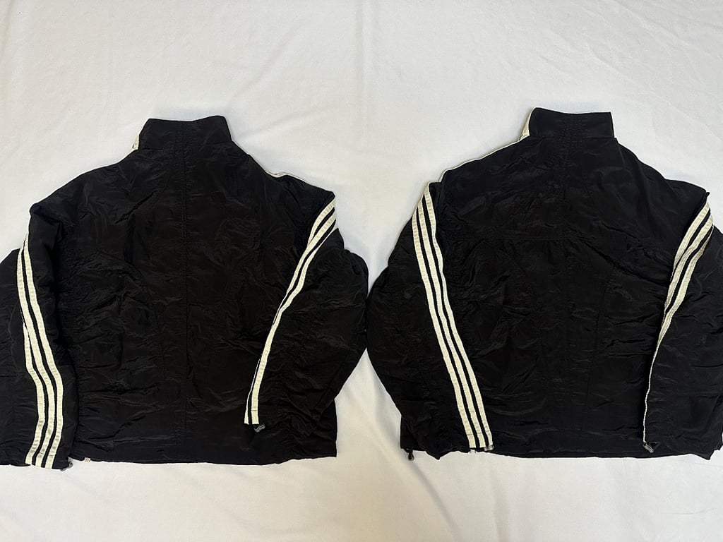 Balenciaga x Adidas Ruched Track Jacket Black - 8