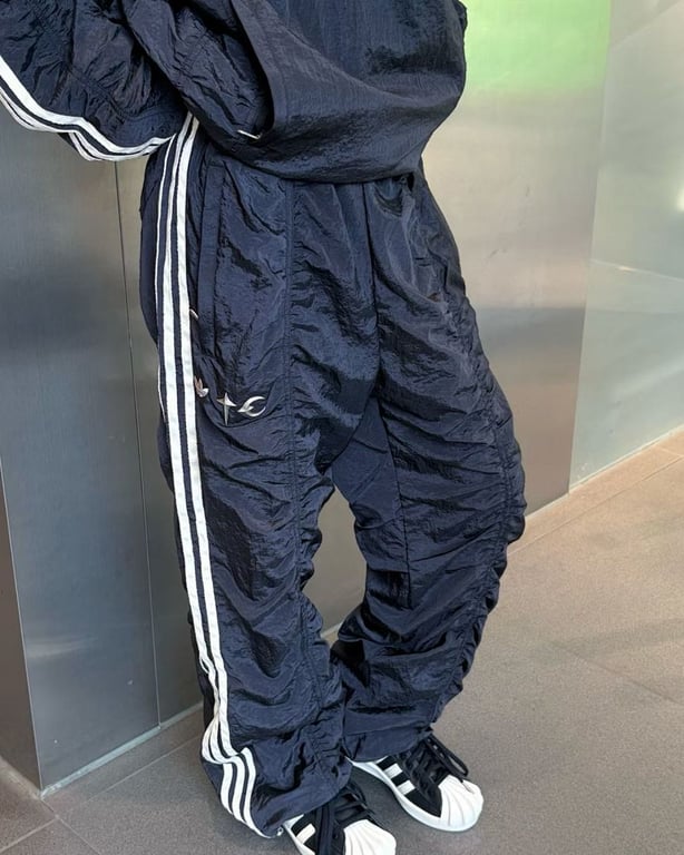 Balenciaga x Adidas 3033-39L Track Pants Black - 3