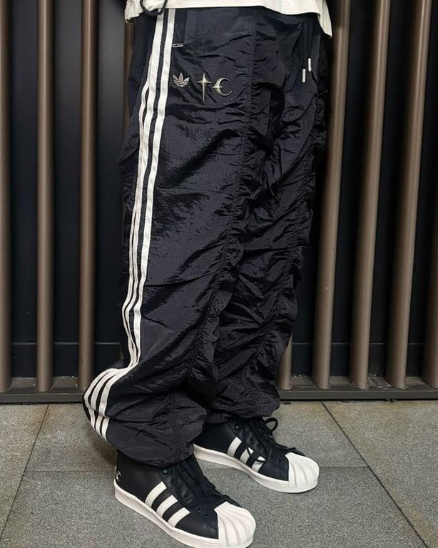Balenciaga x Adidas 3033-39L Track Pants Black - 4