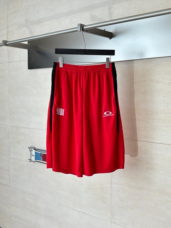Balenciaga NBA Basketball Jersey and Shorts Set Red - 5