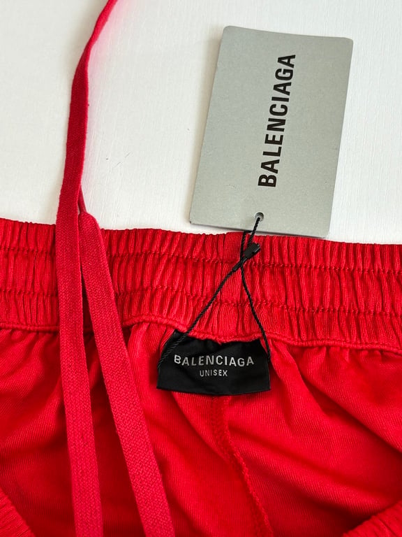 Balenciaga NBA Basketball Jersey and Shorts Set Red - 10