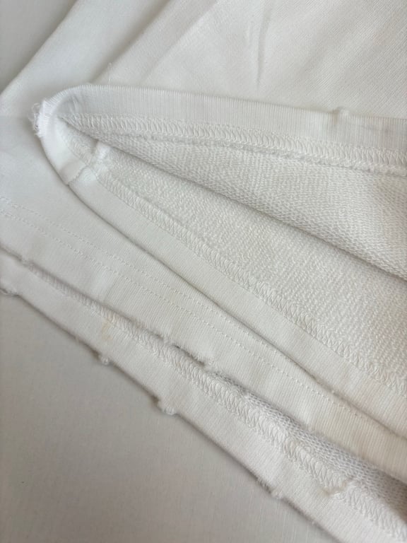 Balenciaga 3187-2L White Graphic Shorts - 9