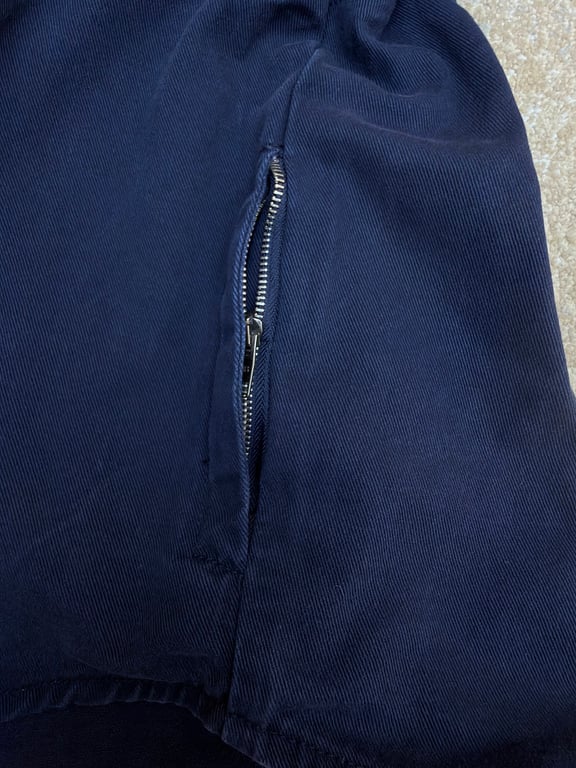 Balenciaga Hooded Denim Jacket Navy - 6