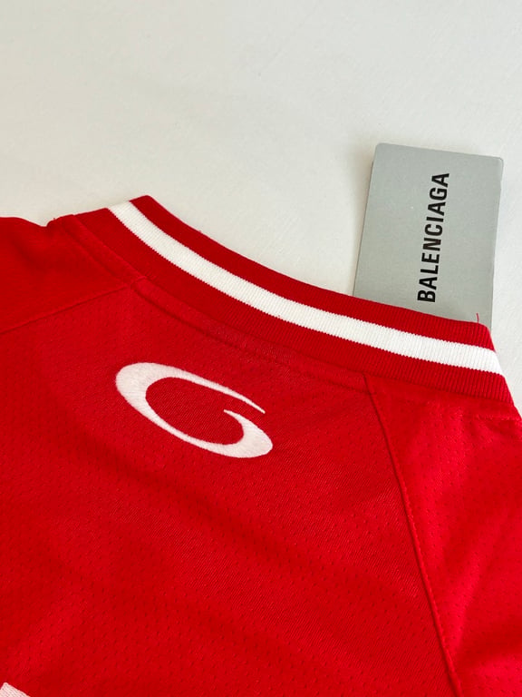 Balenciaga NBA Basketball Jersey and Shorts Set Red - 13