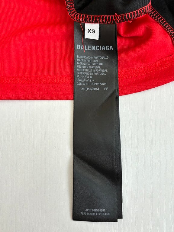 Balenciaga NBA Basketball Jersey and Shorts Set Red - 15