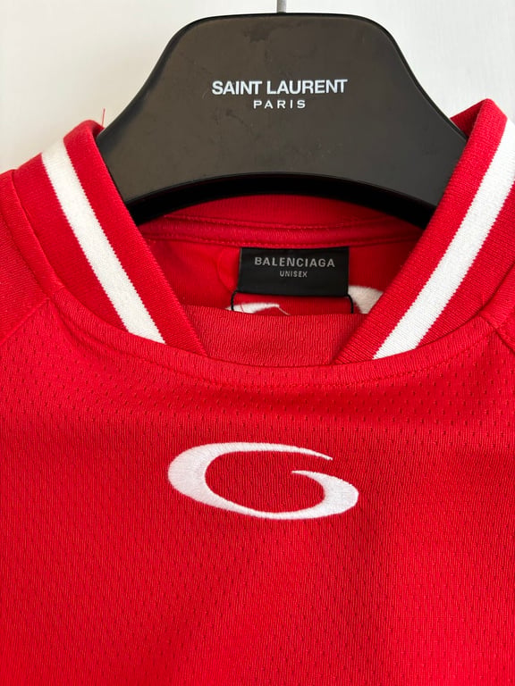 Balenciaga NBA Basketball Jersey and Shorts Set Red - 8