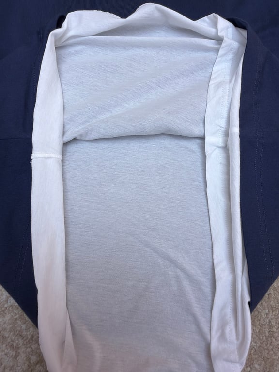Balenciaga Political Campaign Layered T-Shirt Navy - 15