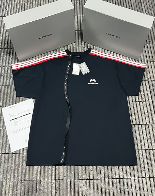 Balenciaga Unity Sports Icon T-Shirt Navy - 8