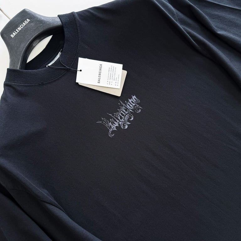 Balenciaga Gothic Logo T-Shirt - 14
