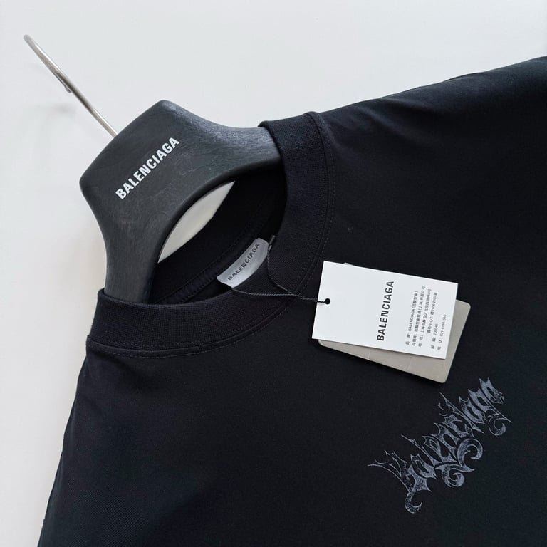 Balenciaga Gothic Logo T-Shirt - 15