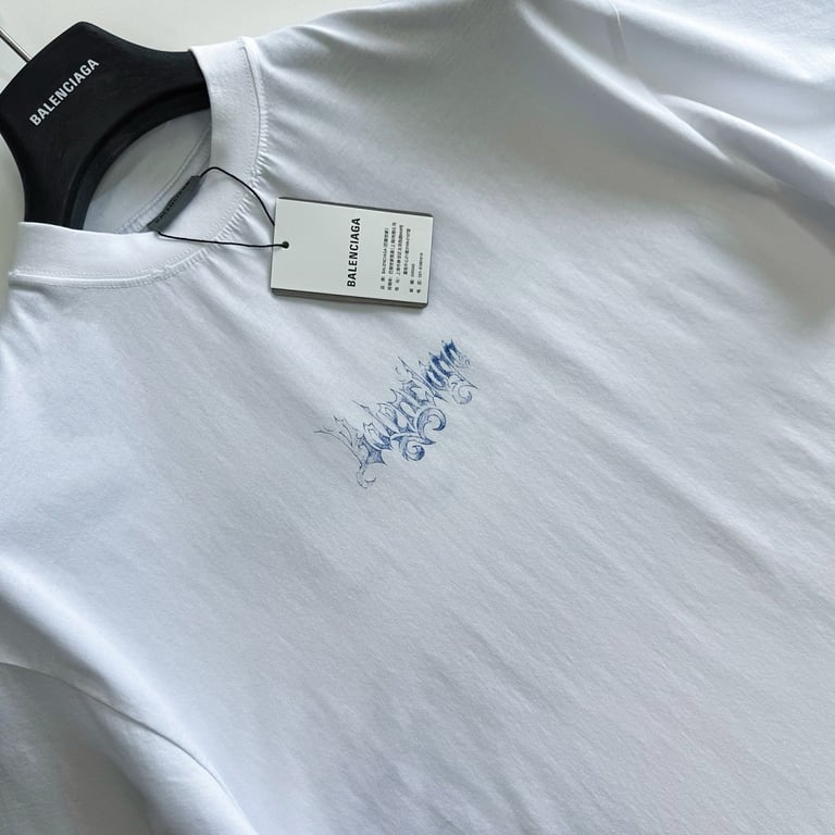 Balenciaga Gothic Logo T-Shirt - 22