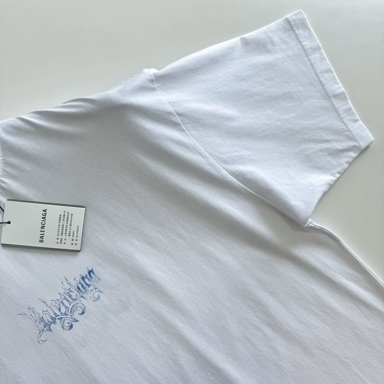 Balenciaga Gothic Logo T-Shirt - 25
