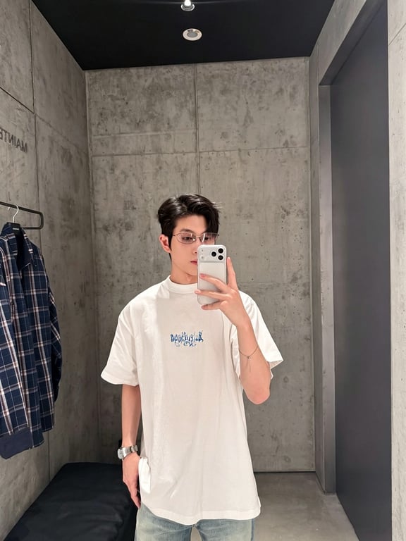 Balenciaga Gothic Logo T-Shirt - 5