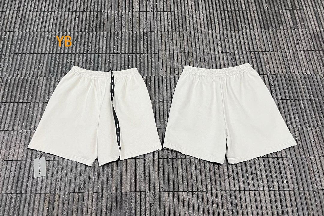 Balenciaga Logo Shorts 52078-51L - 12