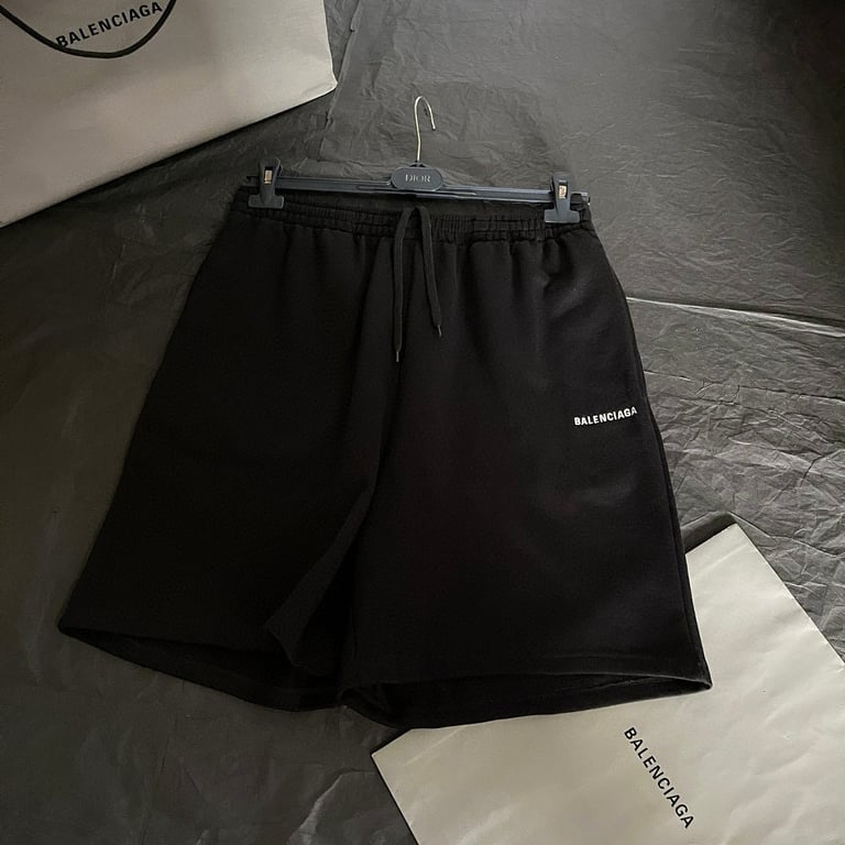 Balenciaga Logo Shorts 52078-51L - 4