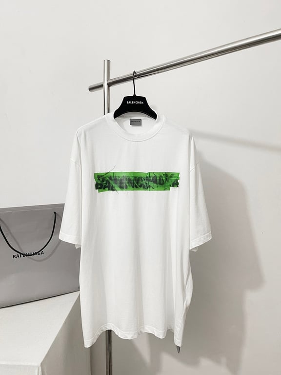 Balenciaga Tape Logo T-Shirt - 12