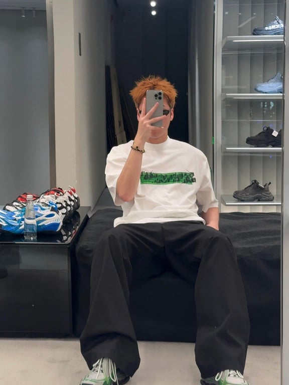 Balenciaga Tape Logo T-Shirt - 3