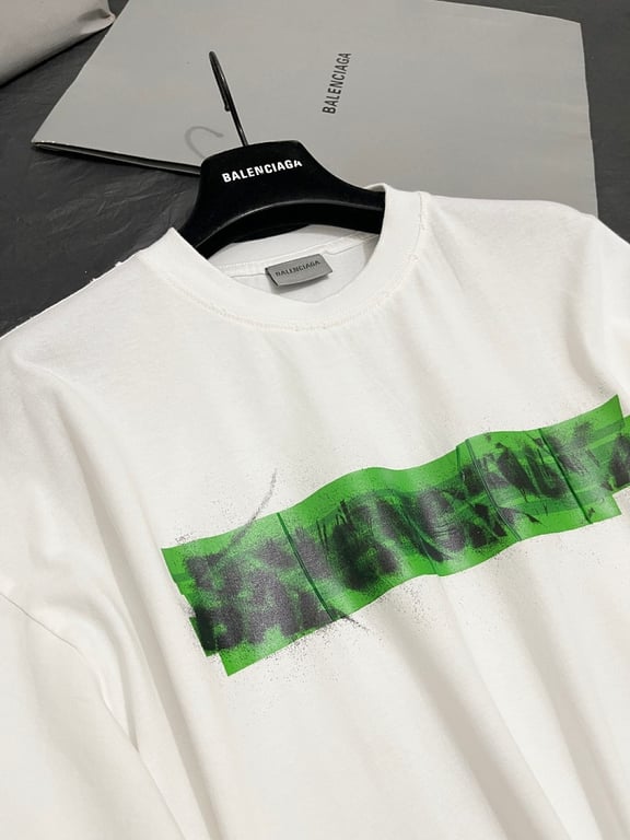 Balenciaga Tape Logo T-Shirt - 10