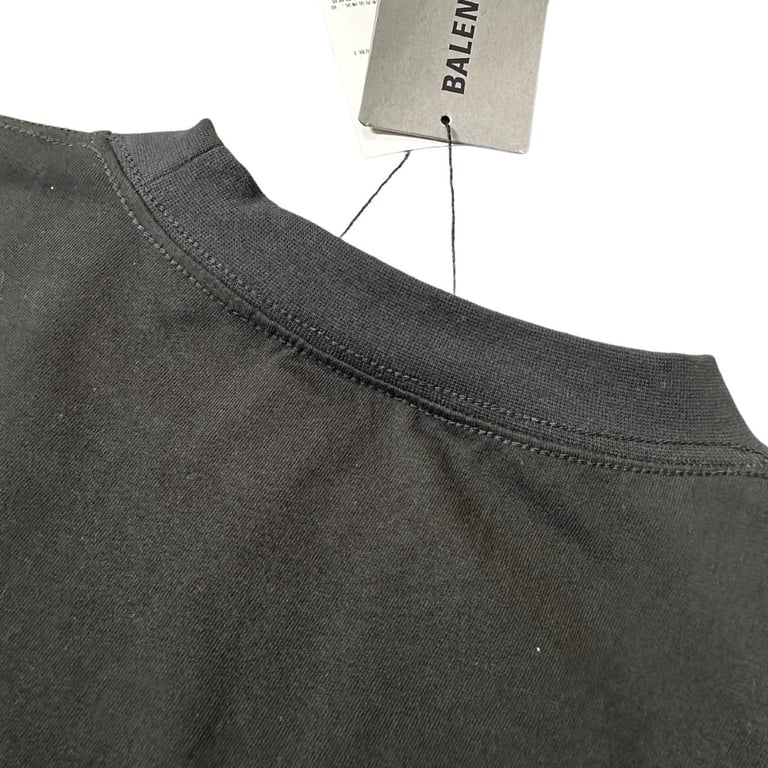 Balenciaga GV10 Graphic T-Shirt Black - 8