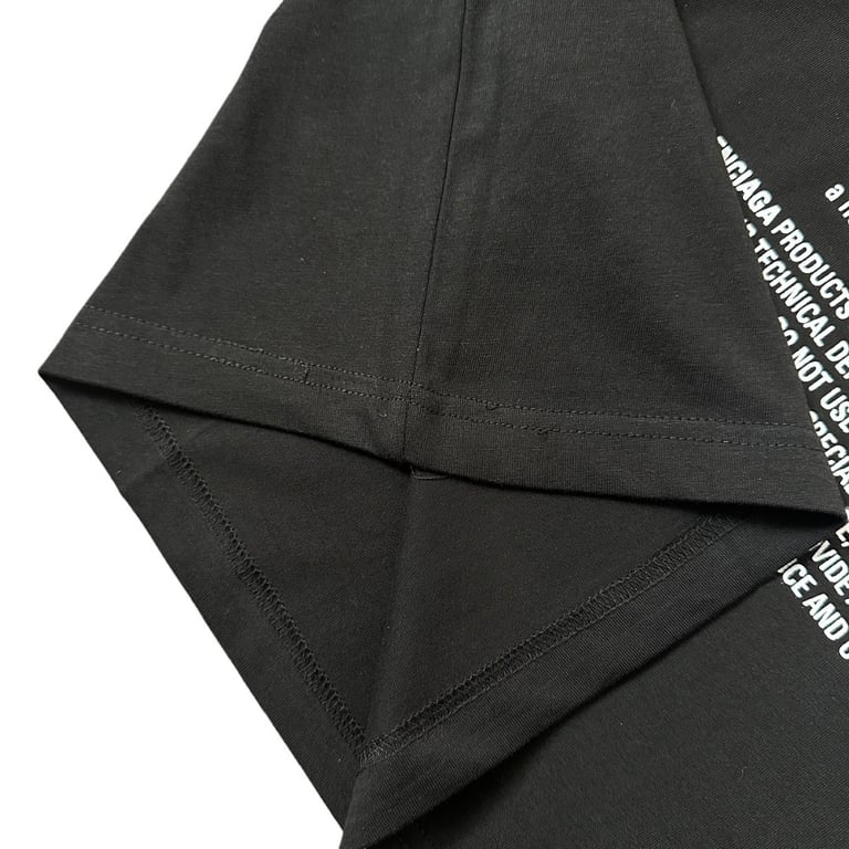 Balenciaga GV10 Graphic T-Shirt Black - 9