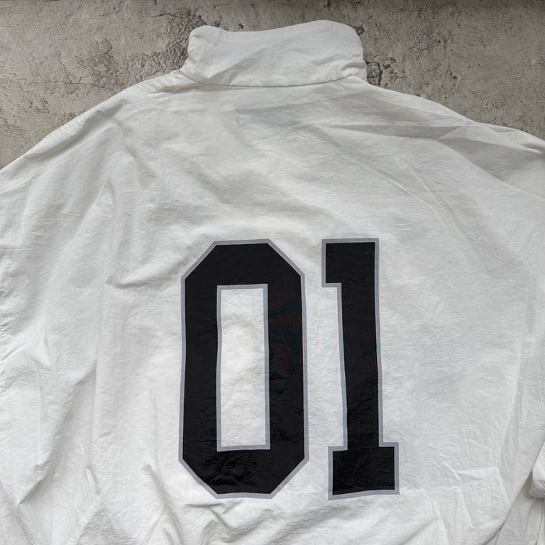 Balenciaga 01 Graphic Track Jacket White - 13