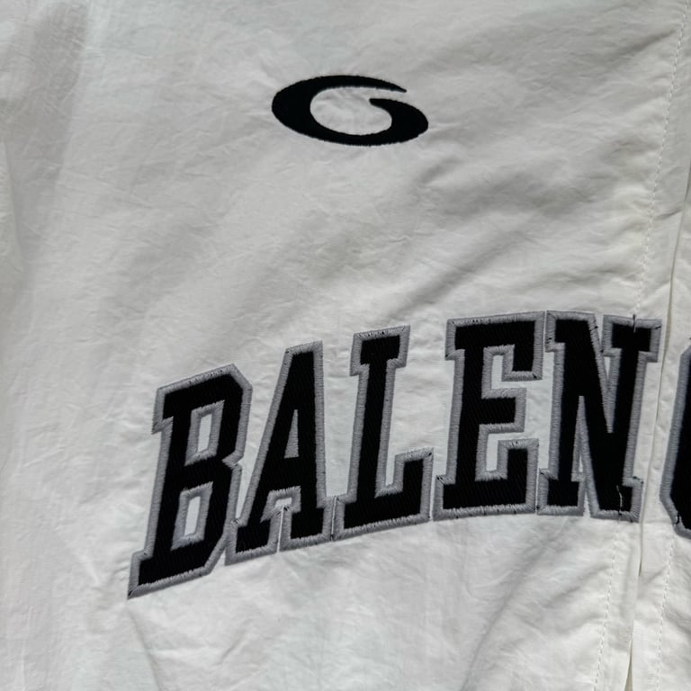 Balenciaga 01 Graphic Track Jacket White - 7