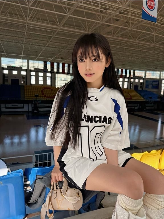 Balenciaga 10 Logo Jersey T-Shirt - 4