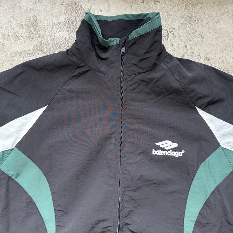 Balenciaga 3B Sports Icon Track Jacket Black - 6