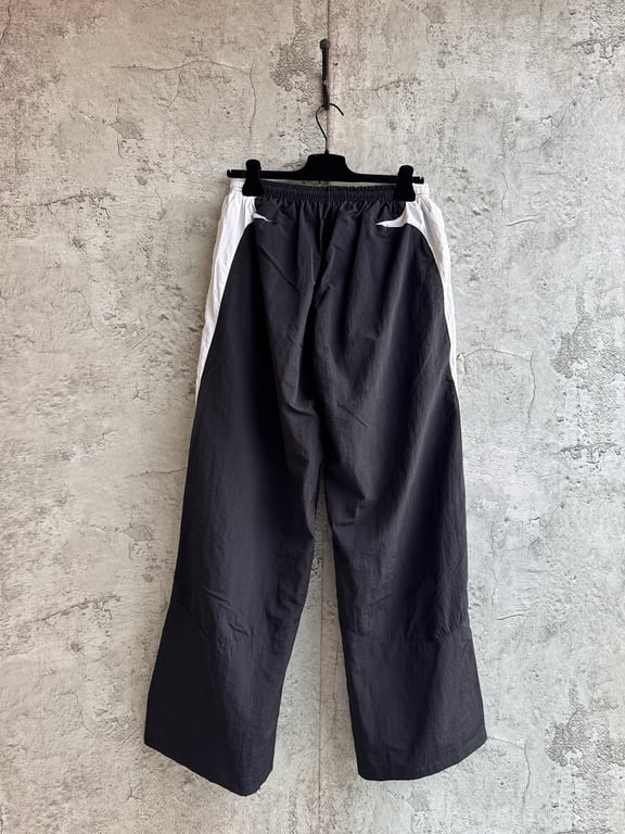 Balenciaga Color-Block Track Pants Grey Green - 3