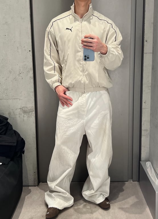 Balenciaga x Puma Track Jacket Cream - 3