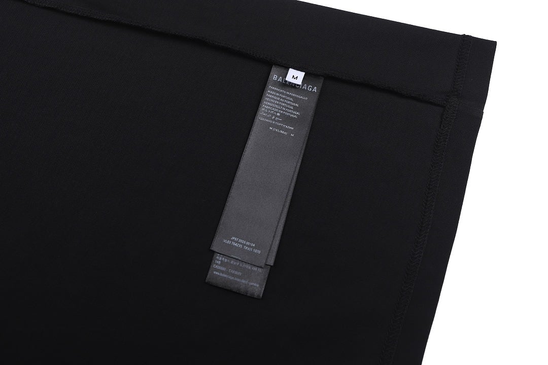Balenciaga Political Campaign Logo T-Shirt Black - 15