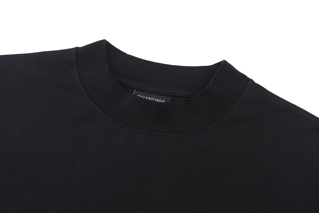 Balenciaga Political Campaign Logo T-Shirt Black - 9