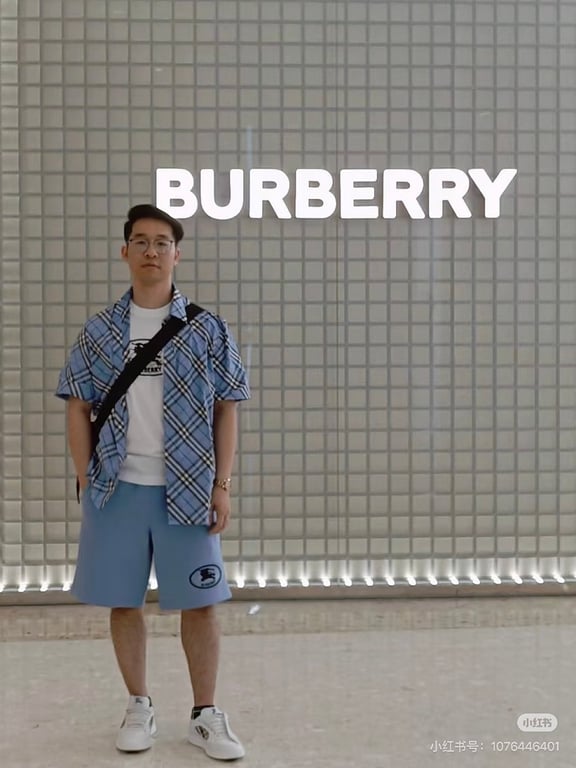 Burberry Logo Sweat Shorts 3263-43L - 4