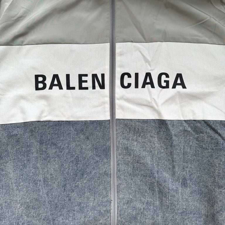 Balenciaga Tri-Color Logo Track Jacket - 10