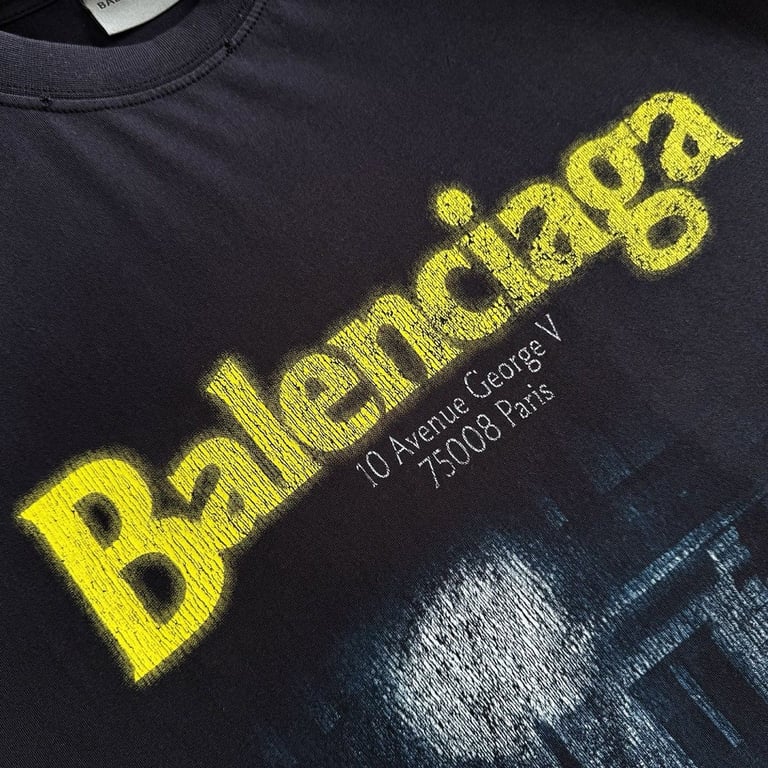 Balenciaga 10 Avenue George V Graphic T-Shirt - 14