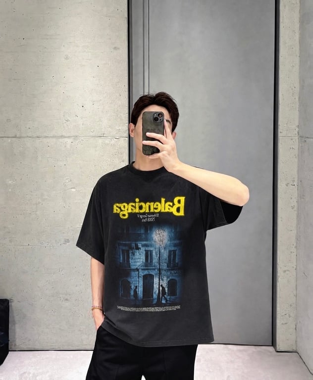 Balenciaga 10 Avenue George V Graphic T-Shirt - 4