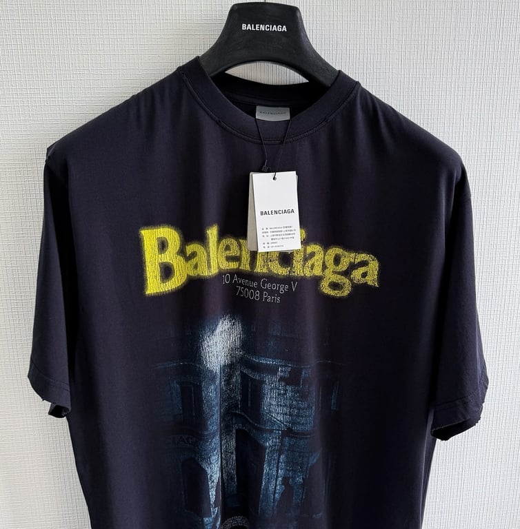 Balenciaga 10 Avenue George V Graphic T-Shirt - 6
