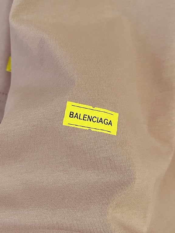 Balenciaga Sticker Detail T-Shirt 326099-5L - 14