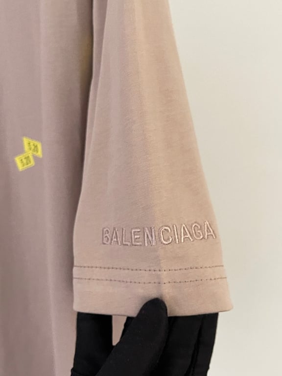 Balenciaga Sticker Detail T-Shirt 326099-5L - 15