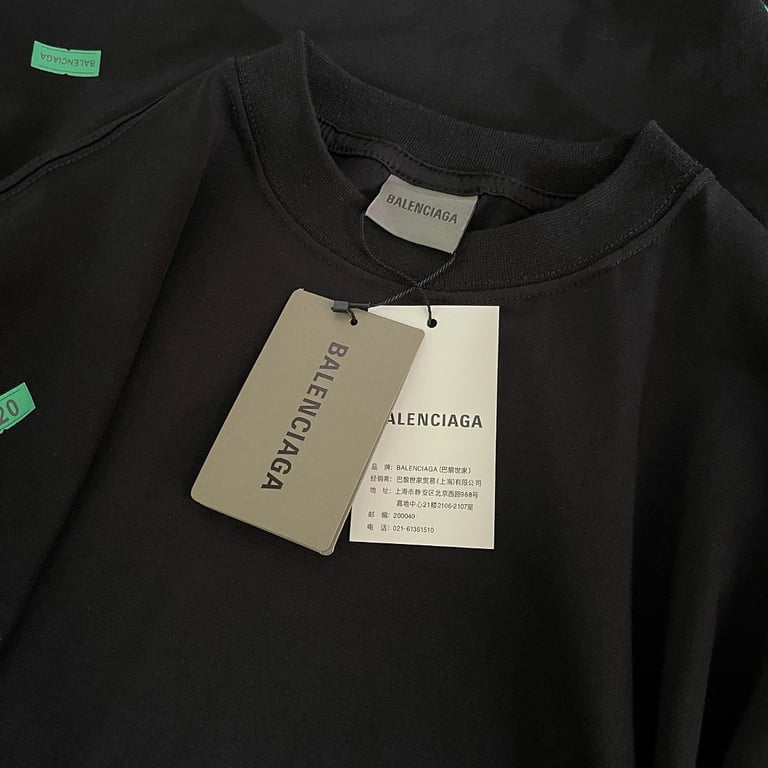 Balenciaga Sticker Detail T-Shirt 326099-5L - 6